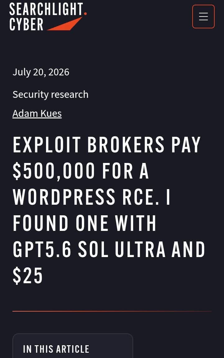 How a $25 AI Audit Could Reshape $500,000 Zero-Day Research